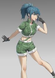 leona heidern from the king of fighters