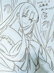 houraisan kaguya from touhou by mokoiscat