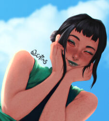 zoey (kpop demon hunters) from kpop demon hunters