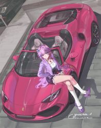 cyrene (demiurge) (honkai: star rail) from ferrari by yukiale
