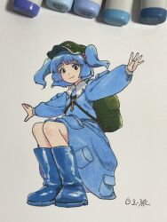 kawashiro nitori from touhou by shiratama (hockey)