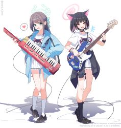 kazusa (band) (blue archive) from blue archive