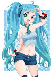hatsune miku from vocaloid by akiyama tooru