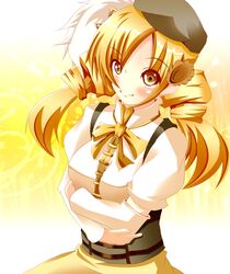 tomoe mami from mahou shoujo madoka magica by amaguri