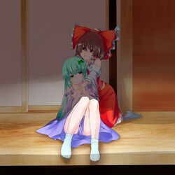 hakurei reimu from touhou by ironwill