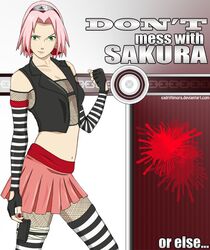 haruno sakura from deviantart