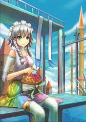 izayoi sakuya from touhou by hin (conqueror)