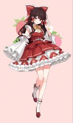hakurei reimu from touhou by sarukana