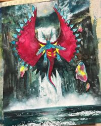 roaring moon from pokemon
