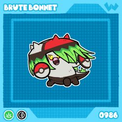 brute bonnet from pokemon