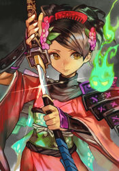 momohime from oboro muramasa by hankuri