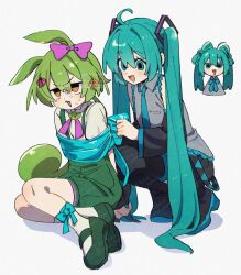 hatsune miku from vocaloid by corn kuten