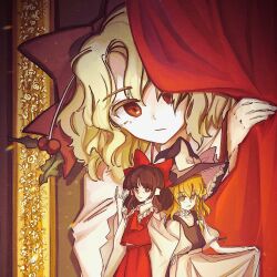 hakurei reimu from embodiment of scarlet devil