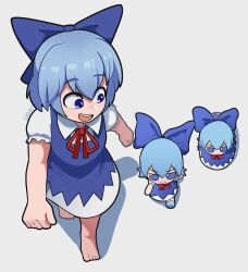 cirno from touhou by delatoid