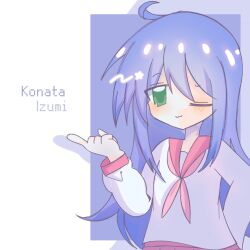 izumi konata from lucky star