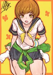 satonaka chie from persona