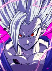 gohan beast from dragon ball by liedein