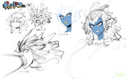 gyarados from pokemon by spacezin