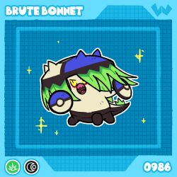 brute bonnet from pokemon