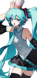 hatsune miku from vocaloid