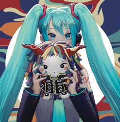 hatsune miku from vocaloid
