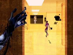 spider-man (miles morales) from backrooms (creepypasta)