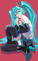 hatsune miku from vocaloid
