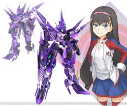 cypher (virtual on) from toaru majutsu no index by haimura kiyotaka