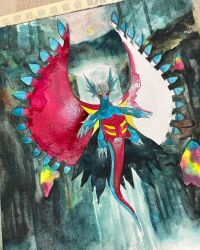 roaring moon from pokemon
