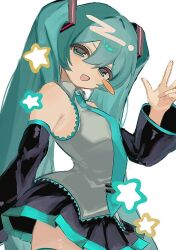 hatsune miku from vocaloid