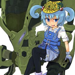 kawashiro nitori from eiyuu densetsu by masixu
