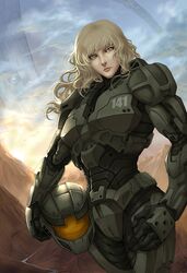 cal-141 from halo (game) by kuroi-tsuki