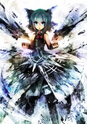 cirno from touhou by mamuru