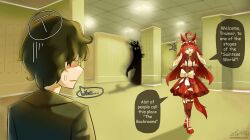 manhattan cafe (umamusume) from backrooms (creepypasta)
