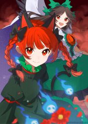 kaenbyou rin from touhou