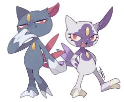 hisuian sneasel from pokemon by mamebato