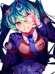 hatsune miku from monitoring (vocaloid)