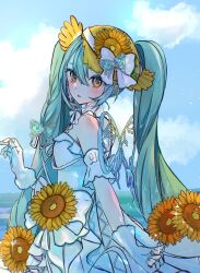 hatsune miku from magical mirai (vocaloid)