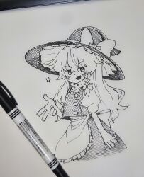 kirisame marisa from touhou