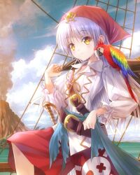 scarlet macaw from angel beats! by goto p