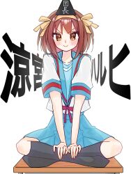 suzumiya haruhi from suzumiya haruhi no yuuutsu