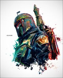boba fett from star wars by k-suwabe