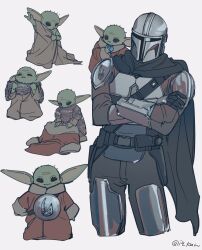 grogu from star wars by i4 kan