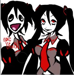 zatsune miku from vocaloid