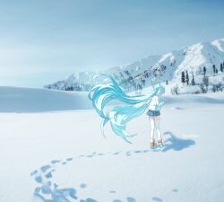 hatsune miku from vocaloid