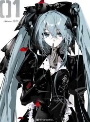 hatsune miku from vocaloid by hanaseto