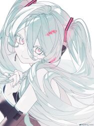 hatsune miku from vocaloid