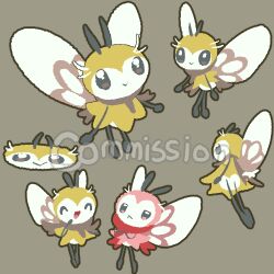 ribombee from pokemon