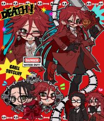 grell sutcliff from kuroshitsuji by jwnn