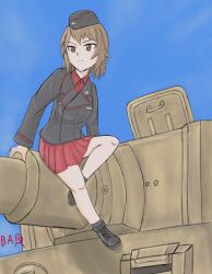 michael wittmann from girls und panzer